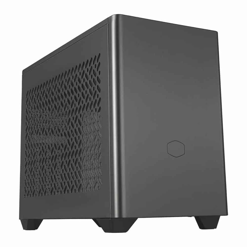 (image for) Cooler Master MasterBox NR200P V2 Mini-ITX Tempered Glass PC Gaming Case Black